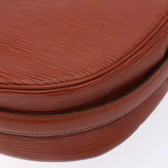 LOUIS VUITTON Epi Jeune FilleMM Shoulder Bag Brown M52153 LV Auth 127970 - Picture 5 of 16